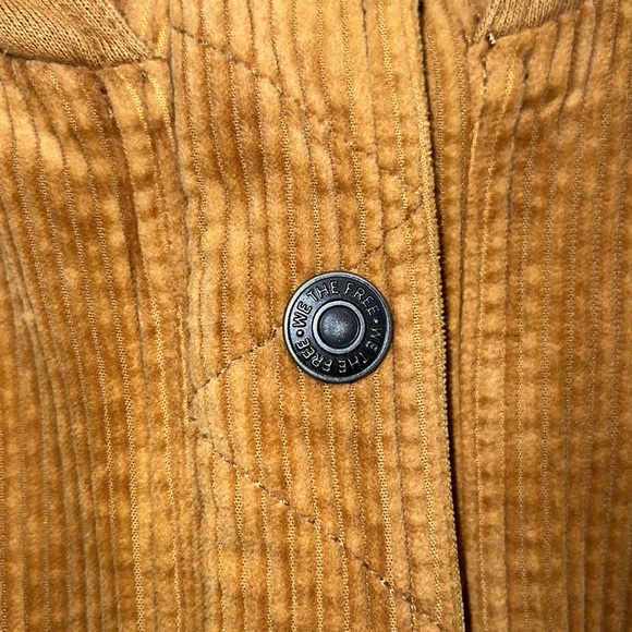 NWTS FREE PEOPLE CORD SHIRT JACKET (L) - Picture 13 of 16